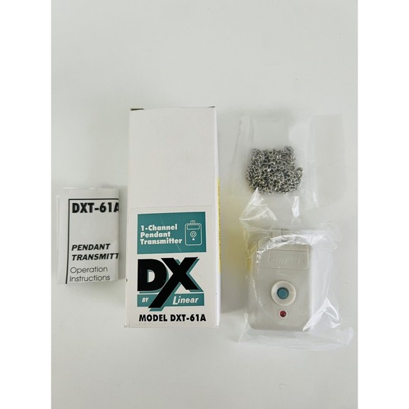 Linear Model DXT-61A 1 - Channel Pendant Transmitter NIB New - Picture 1 of 5